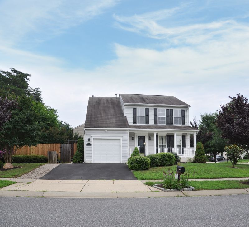 Driveway with Fresh Blacktop